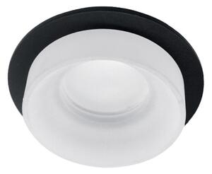 LED луна ELMARK 92045R1/BLFR, 12V, защита (IP20), размер на отвора 70mm, черно/бял