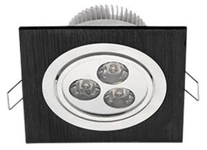 LED луна ELMARK 92914WH/GR, 3W, 230V, 240lm, 4000-4300K, защита (IP20), черен графит
