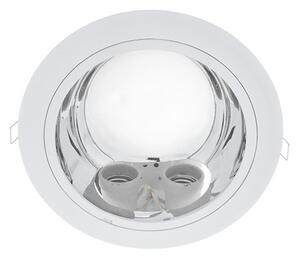 LED луна ELMARK 92202LEDWW/W, 2x9W, 230V, 2x750lm, 2700K, защита (IP44), бяла