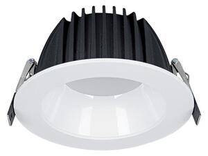 LED луна ELMARK 92FLD2530/WH, 25W, 230V, 2250lm, 3000K, защита (IP44), бяло/черна
