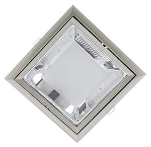 LED луна ELMARK 92204LEDWW/SN, 2x9W, 230V, 2x750lm, 2700K, защита (IP44), сатен/никел