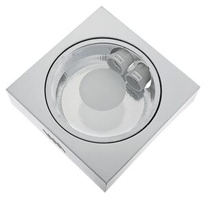 LED луна ELMARK 92214LEDWW/W, 2x9W, 230V, 2x750lm, 2700K, защита (IP44), бяла