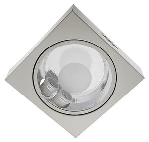 LED луна ELMARK 92214LEDW/SN, 2x9W, 230V, 2x750lm, 4000K, защита (IP44), сатен никъл
