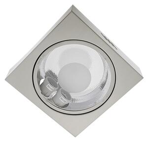 LED луна ELMARK 92214LEDWW/SN, 2x9W, 230V, 2x750lm, 2700K, защита (IP44), сатен никъл