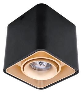 LED луна ELMARK 92DL044S1/GDBL, 230V, защита (IP20), златно/черна