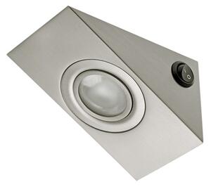 LED луна ELMARK 92155K/SN, 20W, 12V, 3.0lm, за мебели, защита (IP20), сатен никел