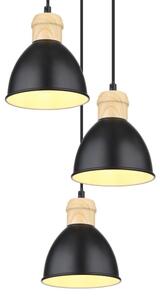 Globo 54018-3HS - Пендел WIHO 3xE27/40W/230V