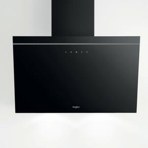 Абсорбатор Whirlpool AKR 62F LT K, свободностоящ, колонен, клас A, 230W, 495m³/h, черен, 4 скорости