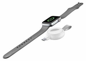 Безжично зарядно Cellularline Apple Watch Power Pill, за смарт часовник Apple, USB-C (м), бяло