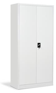 Гардероб Carmen CR-1235 L, 4 бр. рафтове, метален, сив
