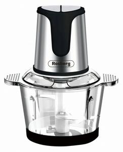 Чопър Rosberg R51111E, 500W, 3 л. вместимост, 2 скорости, инокс