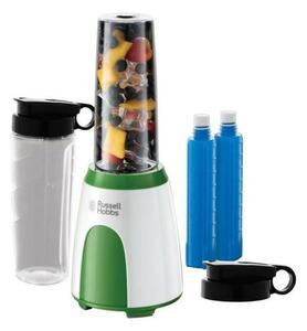 Блендер Russell Hobbs Explore Mix & Go Cool 25160-56, 300W, остриета от неръждаема стомана, бял