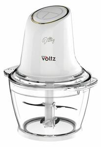 Чопър Oliver Voltz Daisy OV51111W, 600W, 1.0 л. вместимост, 1 скорост, остриета от неръждаема стомана, бял