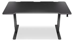 Гейминг бюро Endorfy Atlas L, 150 x 78 cm, до 80 кг. натоварване, поставка за слушалки, черно