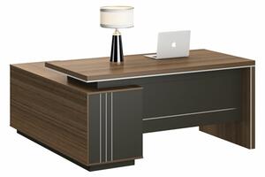 Компютърно бюро RFG Chicago (DG07-D0116), ПДЧ, 2 чекмеджета, дъб