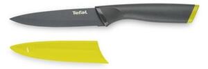 Кухненски нож Tefal K1220704, за плодове и зеленчуци, 12 см, неръждаема стомана, титаниево покритие, сив