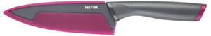 Кухненски нож Tefal K1220304, 15 см, неръждаема стомана, титаниево покритие, сив