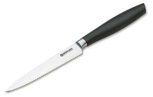 Кухненски нож Boker Solingen Core Professional Tomato Knife, 23 см, неръждаема стомана, черен