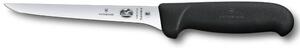 Кухненски нож Victorinox Fibrox Pro Boning Knife, за обезкостяване, неръждаема стомана, 15 см, черен
