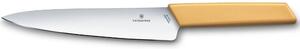 Кухненски нож Victorinox Swiss Modern Carving Knife, универсален, 19 см, жълт
