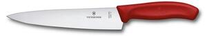 Кухненски нож Victorinox Swiss Classic, универсален, 19 см, неръждаема стомана, червен