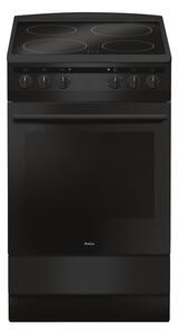 Готварска печка Amica 507CE2.30EHDSM, 62 л. обем, 4 котлона, черна