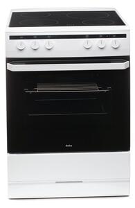 Готварска печка Amica 6018CE2.20EW, 4 нагревателни зони, 62л. обем, електронно управление, бяла