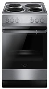 Готварска печка AMICA 508EE2.30EEPF(C), 4 нагревателни зони, 62л. обем, инокс