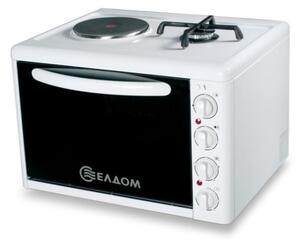Мини готварска печка Елдом 213VFE, обем 38 L, 3400W