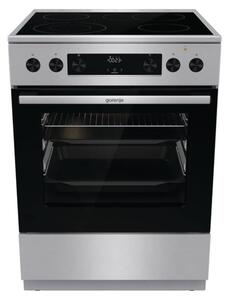 Готварска печка Gorenje GECS6C70XPA, 71л. обем, 4 нагревателни зони, OptiBake, ExtraSteam, инокс