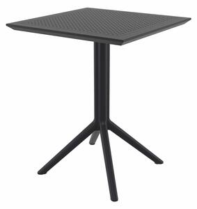 Градинска маса RFG Folding, 600 x 600 x 740 mm, пластмаса, сгъваема, черна