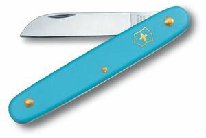 Нож за присаждане и подрязване Victorinox Floral Knife Blue, 95 мм