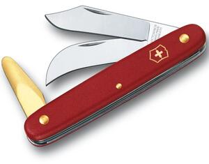 Нож за присаждане и подрязване Victorinox Budding and Pruning Knife 3, червен