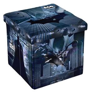 Табуретка Disney Batman, 3 в 1, MDF и текстил, до 150 kg, черна