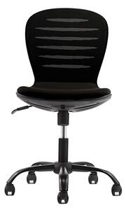 Детски стол RFG Flexy Black, до 120кг. макс тегло, дамаска, коригиране височината, черен