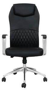 Директорски стол RFG CRONO HB, екокожа, черен