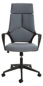 Директорски стол Force Black, дамаска, сив