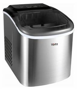 Ледогенератор Oliver Voltz OV51447CS, 120W, 1.3 л вместимост на резервоара, 12кг. дневен капацитет, инокс
