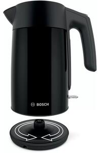 Електрическа кана Bosch TWK7L463, 1.7 л. вместимост, 2400W, черна