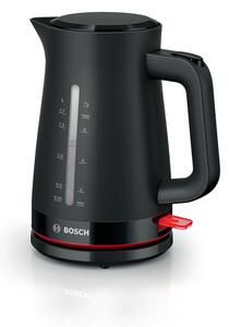 Електрическа кана Bosch TWK3M123, 1.7 л. вместимост, 2400W, черна