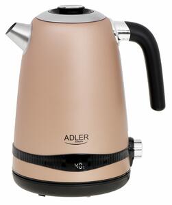 Електрическа кана Adler AD 1295, вместимост 1.7 l, 2200W, златист