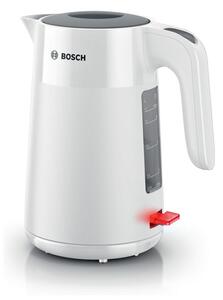 Електрическа кана Bosch TWK2M161, 1.7 л. вместимост, 2400W, бяла