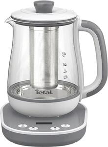 Електрическа кана Tefal Tastea BJ551B10, вместимост 1.5 l, 1200 - 1430 W, бяла
