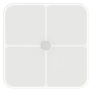 Кантар AENO BS1S, до 180 кг натоварване, дигитален, измерва телесна мазнина/костна маса/вода в организма, бял