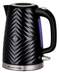 Чайник Russell Hobbs 26380-70, вместимост 1.7 l, неръждаема стомана, черен