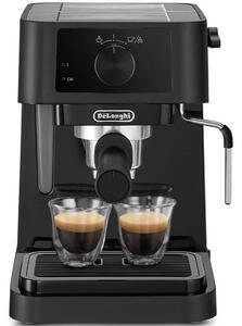 Кафемашина еспресо DeLonghi EC230.BK, 1100W, 15 bar, 1 л. обем на резервоара за вода, 2 филтъра, автоматично изключване, черна