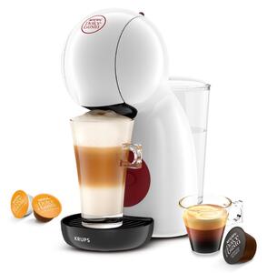 Кафемашина на капсули Krups Nescafe Dolce Gusto Piccolo XS, 1600W, 15 bar, 0.8 l. обем на резервоара за вода, бяла