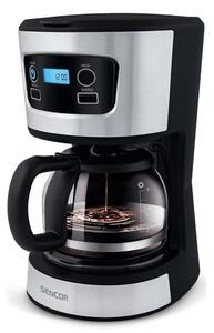 Кафемашина с кана Sencor SCE 3700BK, 700 W, 0.75 л. обем на резервоара, LCD дисплей с различни функции, опция за приготвяне на чай, защита от прегряване, черна