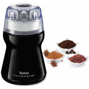 Кафемелачка Tefal GT110838, 180W, 50гр. вместимост, неръждаема стомана, черна