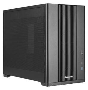Кутия Chieftec UNI Mesh Chassis, Mini-ITX/mATX, 1x USB 3.2 Gen 1 Type-C, черна, без захранване